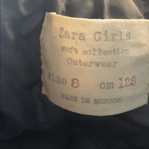 Zara Girls Soft Collection Outwear coat - Picture 3 of 8